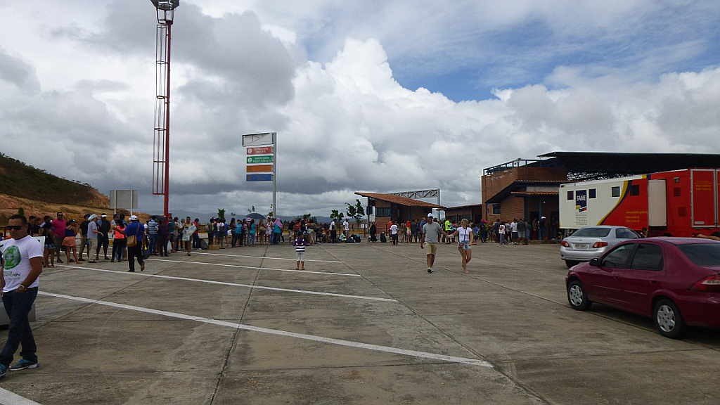 Grenze bei Venezuela.