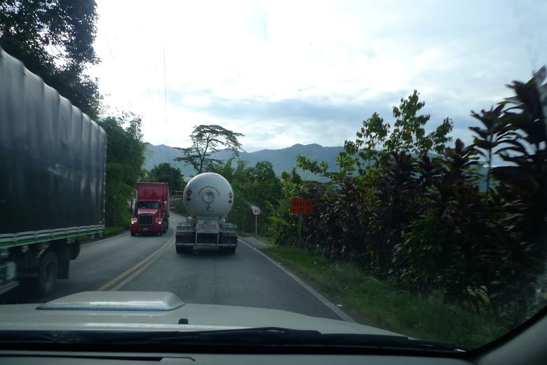 Durch Kolumbien mit einem Auto fahren