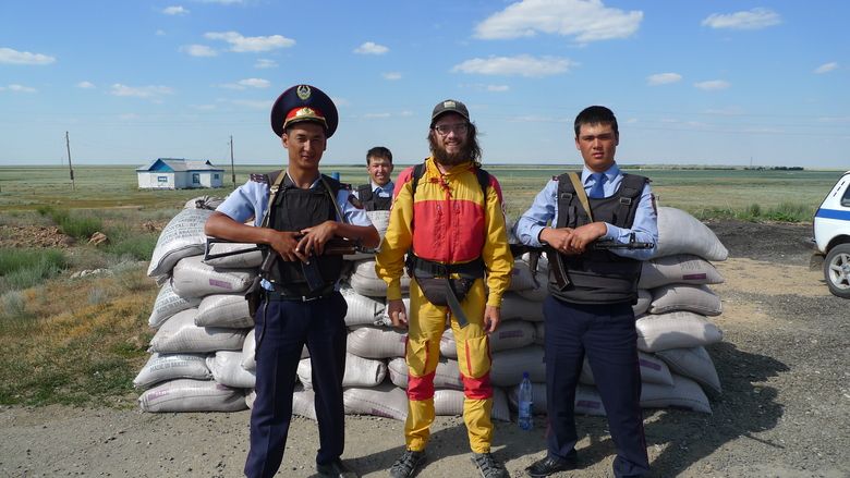 Polizei in Kasachstan